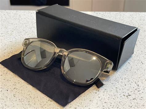 Dior homme blacktie182fs clear sunglasses mirror y2k Kva